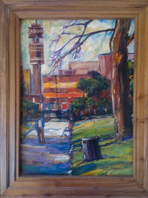 Mino Shana (1983-) Johannesburg Street Scene